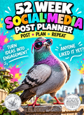 52 Week Social Media Post Planner