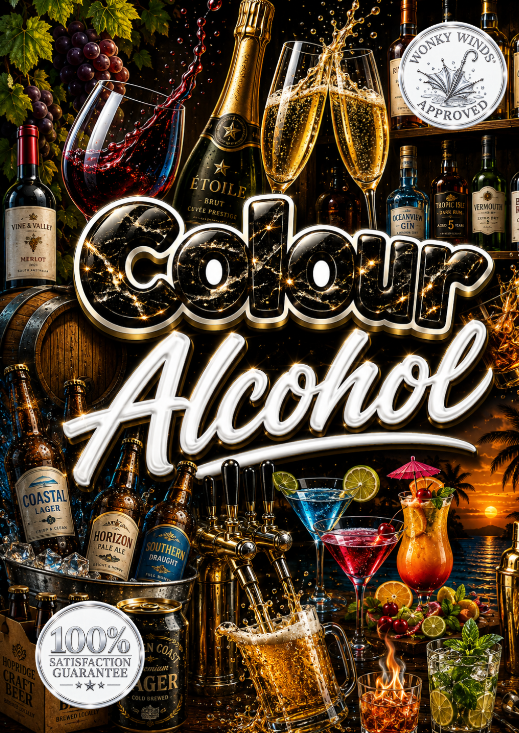 Colour Alcohol — Adult Colour Series