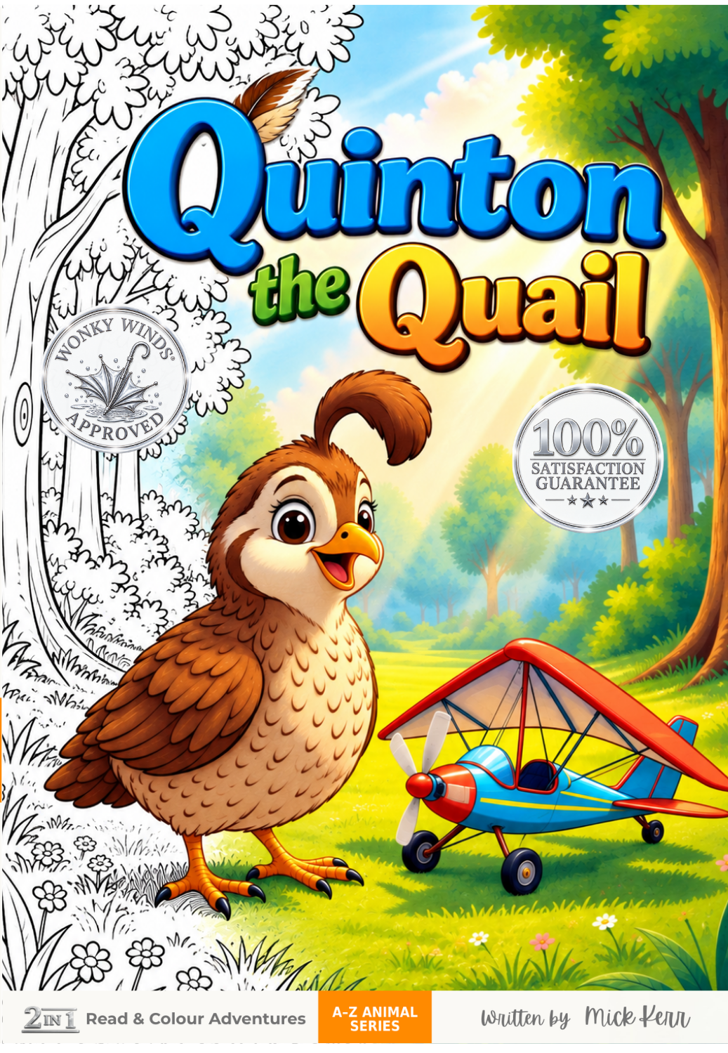 Quinton the Quail — A–Z Animal Series