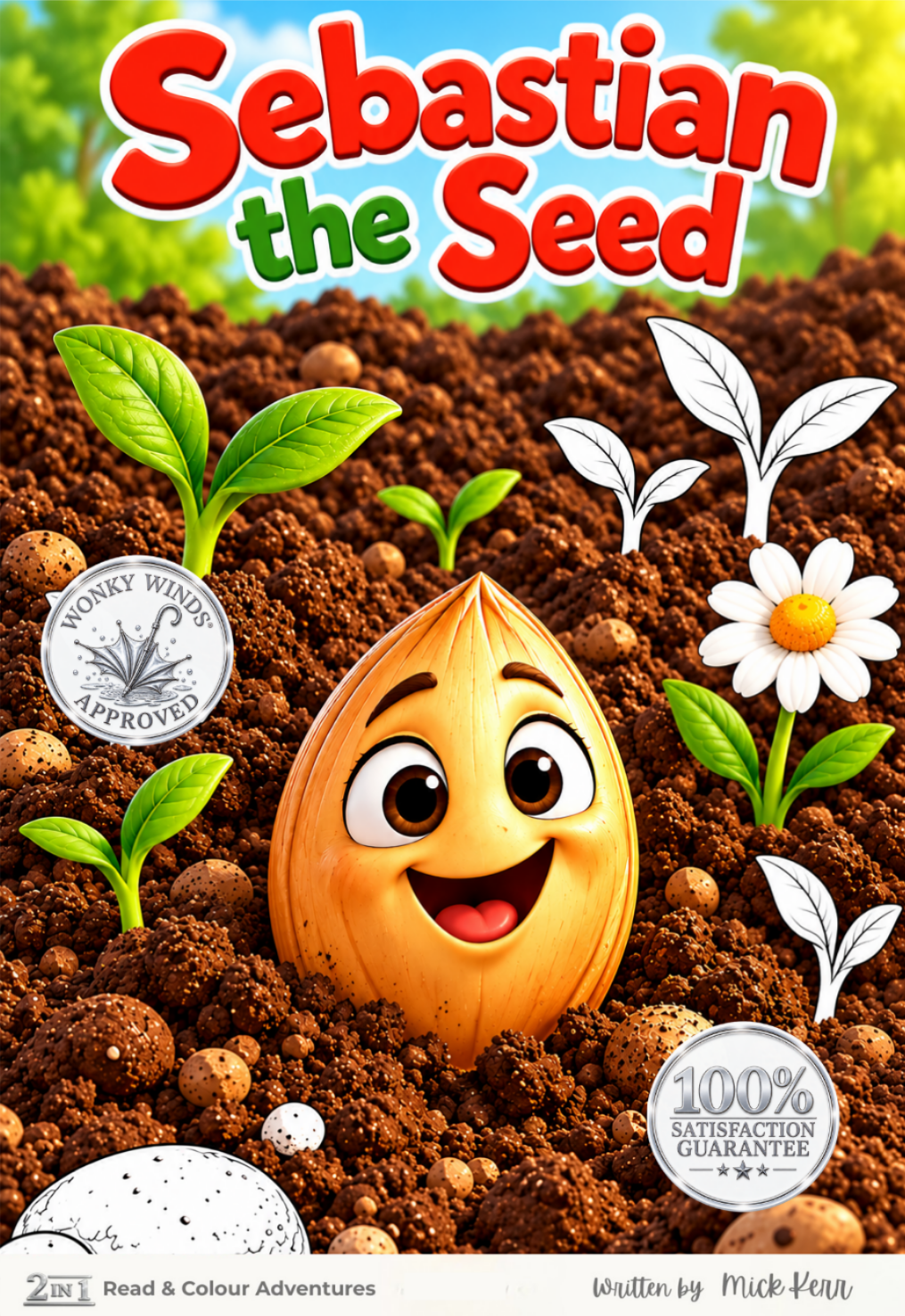 Sebastian the Seed — Read & Colour Adventure