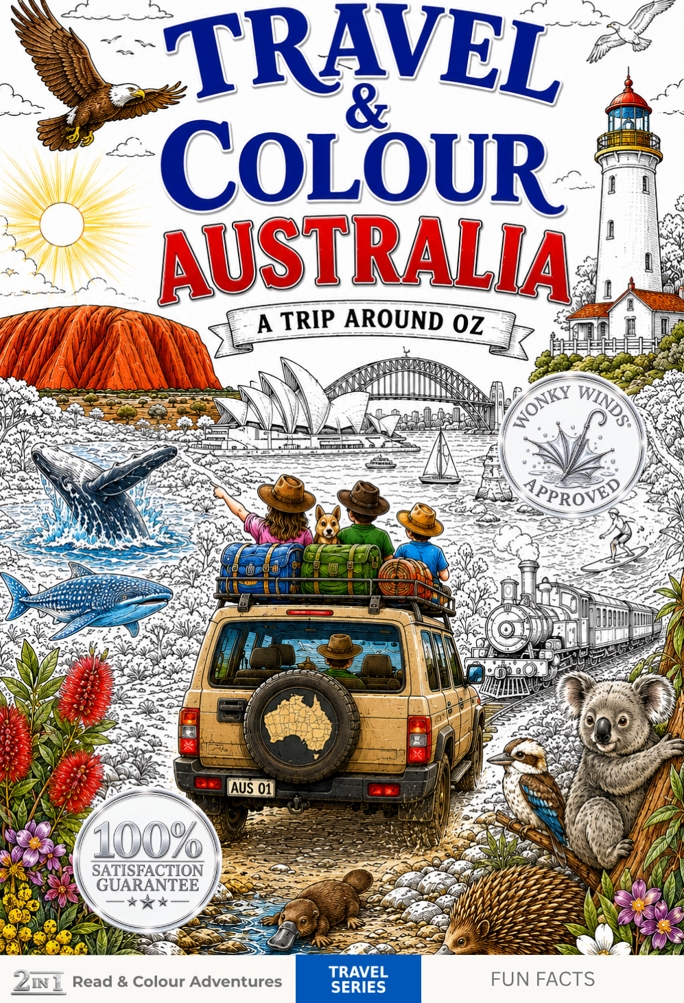 Travel & Colour Australia | Read & Colour Adventures — Travel Series